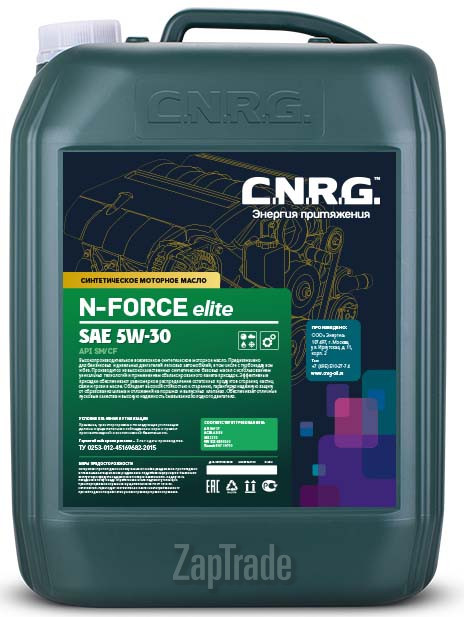 Купить моторное масло C.n.r.g. N-Force Elite Синтетическое | Артикул CNRG-020-0020