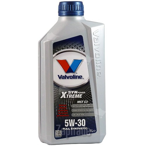 Купить моторное масло Valvoline SYNPOWER XTREME MST SAE C3 5W-30, 1л Синтетическое | Артикул 842360