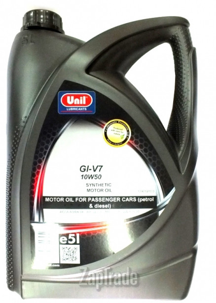 Купить моторное масло Unil GI-V7 10W50 Синтетическое | Артикул 1200107