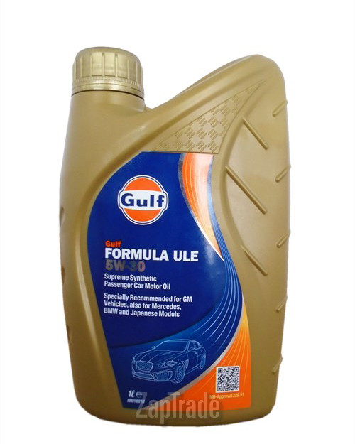 Купить моторное масло Gulf Formula ULE Синтетическое | Артикул 5056004113913