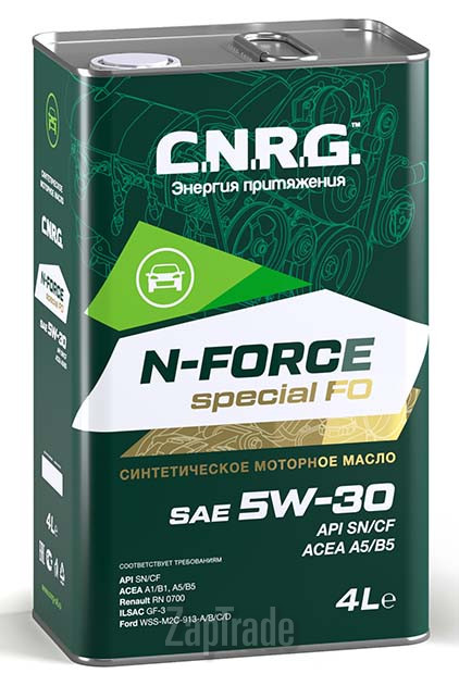 Купить моторное масло C.n.r.g. N-Force Special FO Синтетическое | Артикул CNRG-023-0004