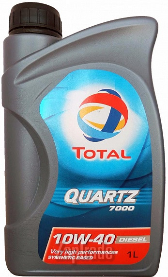 Купить моторное масло Total QUARTZ 7000 Diesel Полусинтетическое | Артикул 166247
