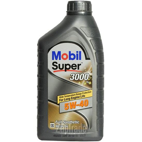 Купить моторное масло Mobil SUPER 3000 Синтетическое | Артикул 151775