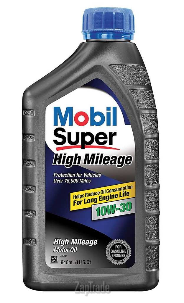 Купить моторное масло Mobil SUPER HIGH MILEAGE Синтетическое | Артикул 112901