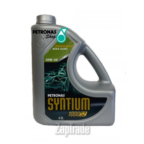 Купить моторное масло Petronas Syntium 1000 SZ 10W40 Полусинтетическое | Артикул 18354004