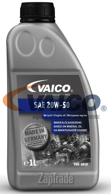 Купить моторное масло Vaico 20W-50 Минеральное | Артикул V60-0010