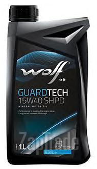 Купить моторное масло Wolf GUARDTECH 15W40 SHPD Минеральное | Артикул 8300905