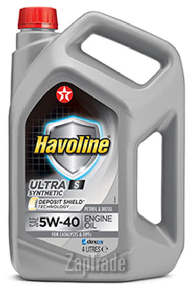 Купить моторное масло Texaco HAVOLINE ULTRA S Синтетическое | Артикул 801339MHE
