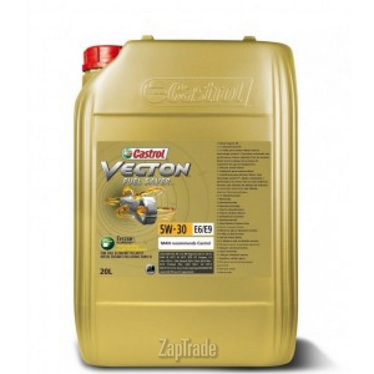 Купить моторное масло Castrol Vecton Fuel Saver 5W-30 E6/E9 Синтетическое | Артикул 157AEA