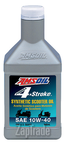 Купить моторное масло Amsoil Formula 4-Stroke Synthetic Scooter Oil Синтетическое | Артикул ASOQT