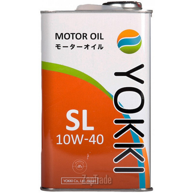 Купить моторное масло Yokki SAE 10W40 API SL Полусинтетическое | Артикул YSS1040SL1