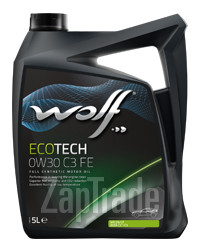 Купить моторное масло Wolf ECOTECH 0W30 C3 FE Синтетическое | Артикул 8332500