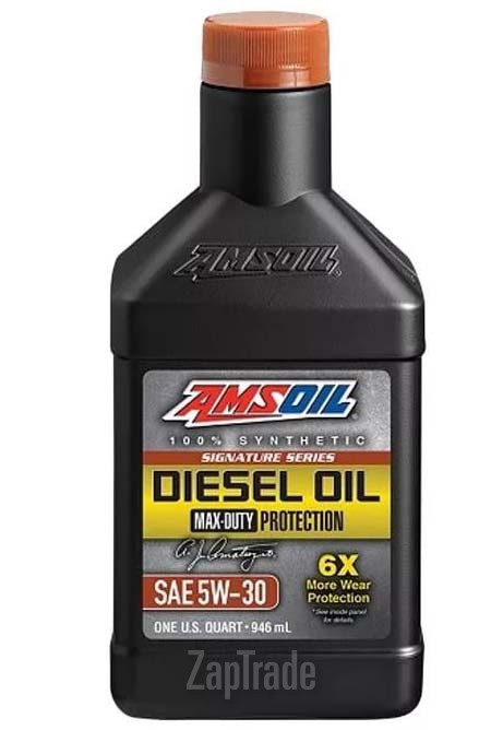 Купить моторное масло Amsoil Signature Series Max-Duty Synthetic Diesel Oil Синтетическое | Артикул DHDQT