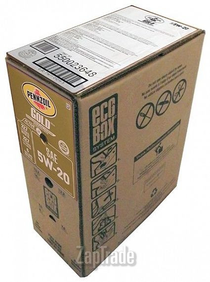 Купить моторное масло Pennzoil Gold Synthetic Blend Motor Oil Полусинтетическое | Артикул 550023648