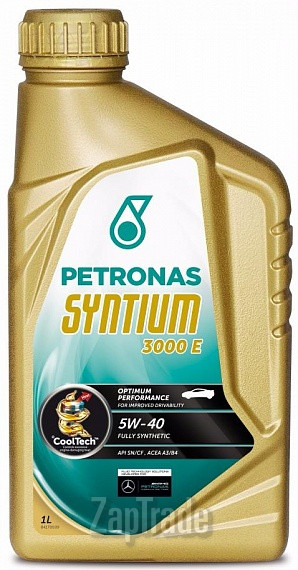 Купить моторное масло Petronas Syntium 3000 E 5W-40 Синтетическое | Артикул 18051619