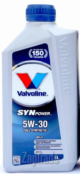 Купить моторное масло Valvoline SynPower ENV C1 Синтетическое | Артикул 872591
