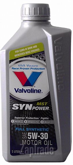 Купить моторное масло Valvoline SynPower MST C3 Синтетическое | Артикул 872596