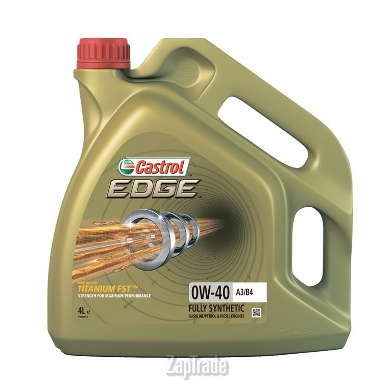 Купить моторное масло Castrol EDGE A3/B4 TITANIUM FST Синтетическое | Артикул 156E8C