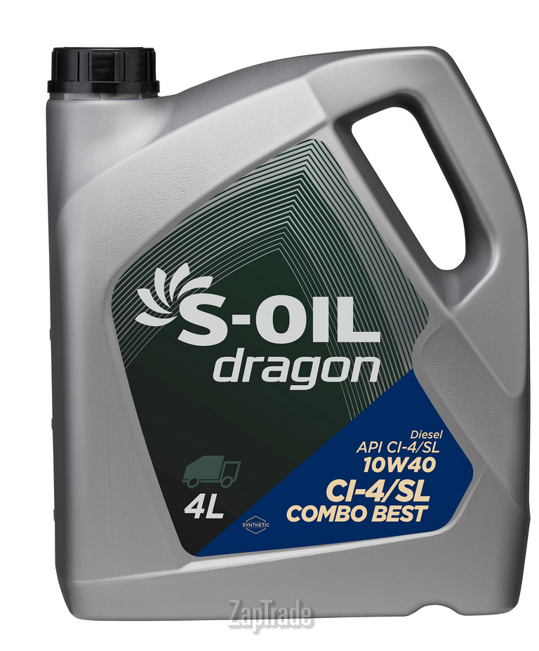 Купить моторное масло S-oil DRAGON COMBO BEST Полусинтетическое | Артикул DTCB10W40_04