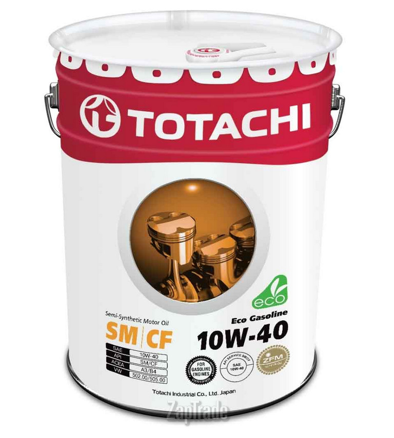 Купить моторное масло Totachi Eco Gasoline Полусинтетическое | Артикул 4562374690400