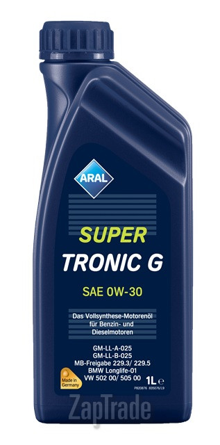 Купить моторное масло Aral SuperTronic G Синтетическое | Артикул 10382
