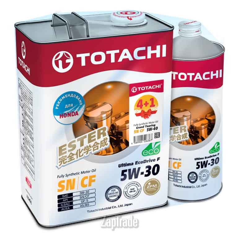 Купить моторное масло Totachi Ultima EcoDrive F (акция 4+1=5л) Синтетическое | Артикул A4562374690967