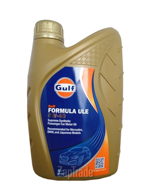 Купить моторное масло Gulf Formula ULE Синтетическое | Артикул 5056004114019