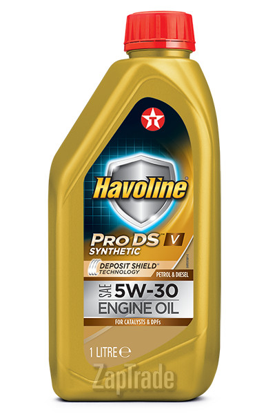 Купить моторное масло Texaco HAVOLINE PRODS V Синтетическое | Артикул 804038NKE