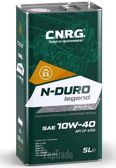 Купить моторное масло C.n.r.g. N-Duro Legend Полусинтетическое | Артикул CNRG-028-0005