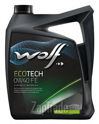 Купить моторное масло Wolf ECOTECH 0W40 FE Синтетическое | Артикул 8320903
