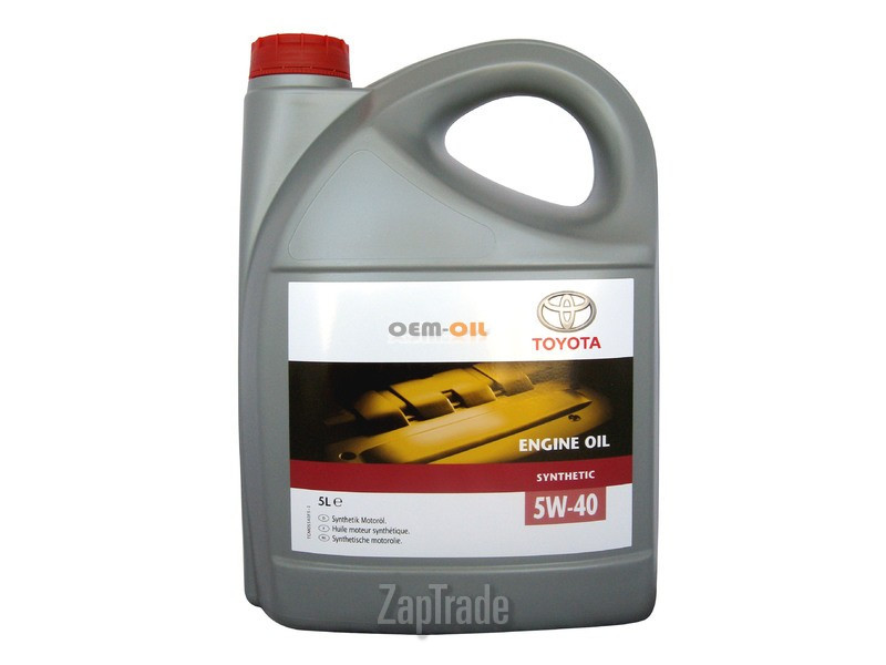 Купить моторное масло Toyota Engine Oil Synthetic Синтетическое | Артикул 08880-80835