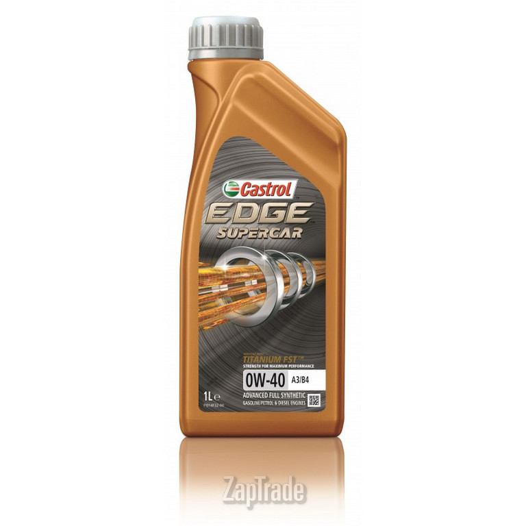 Купить моторное масло Castrol EDGE Supercar Синтетическое | Артикул 15B6C0