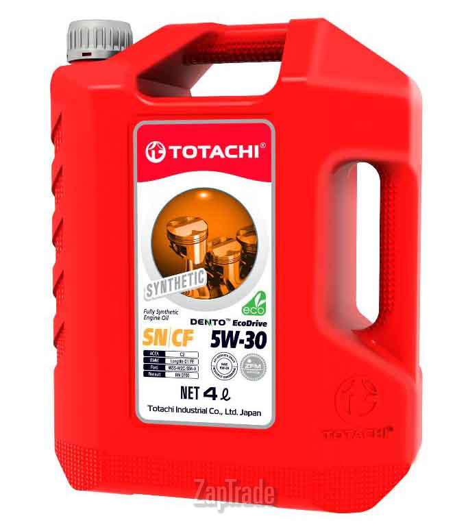 Купить моторное масло Totachi DENTO EcoDrive Синтетическое | Артикул 4589904528156
