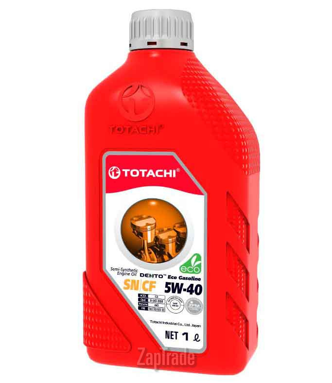 Купить моторное масло Totachi DENTO Eco Gasoline Полусинтетическое | Артикул 4589904528194