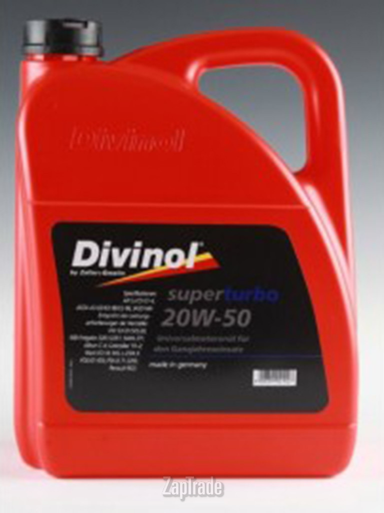 Купить моторное масло Divinol Super Turbo 20W-50 Минеральное | Артикул 49632-K007