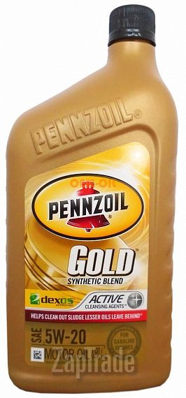 Купить моторное масло Pennzoil Gold Полусинтетическое | Артикул 550041362