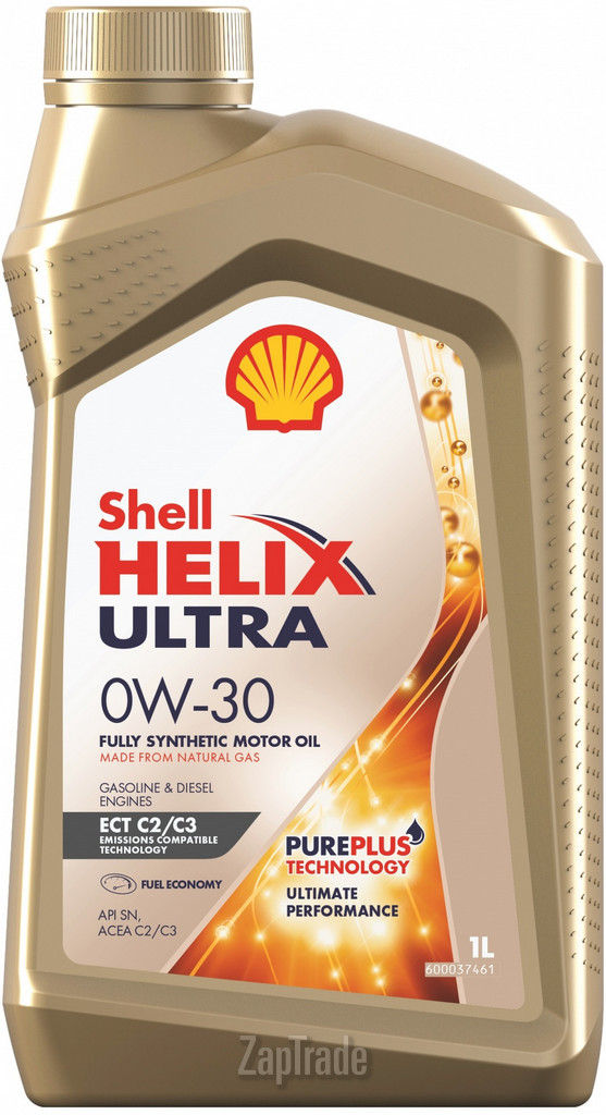 Купить моторное масло Shell Helix Ultra ECT C2/C3 Синтетическое | Артикул 550046440