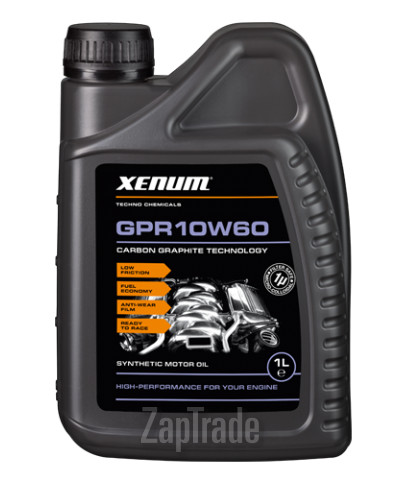 Купить моторное масло Xenum GPR 10w60 с карбон-графитом Синтетическое | Артикул 1488001
