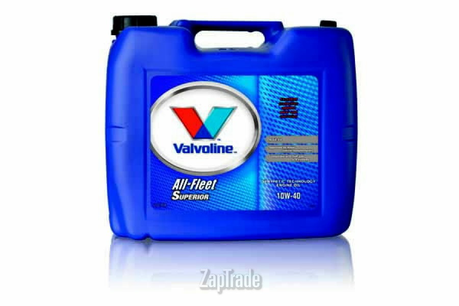 Купить моторное масло Valvoline ALL FLEET SUPERIOR 10W-40, 20л | Артикул 807011