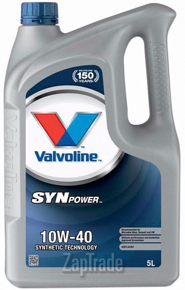 Купить моторное масло Valvoline Synpower Полусинтетическое | Артикул 872259