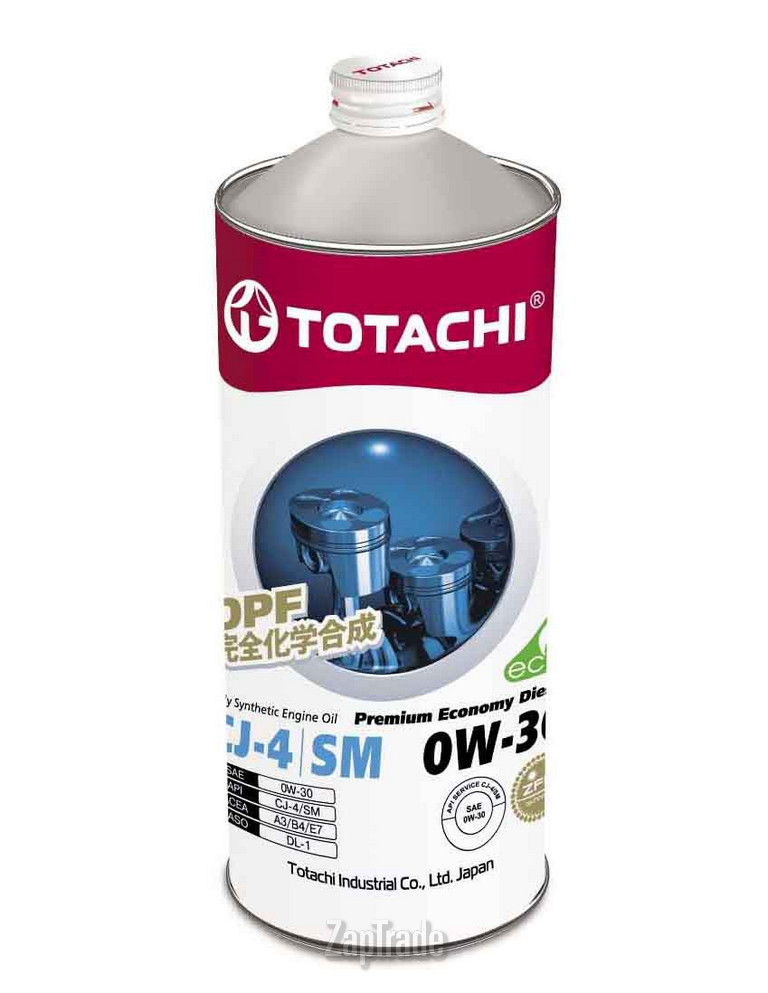 Купить моторное масло Totachi Premium Economy Diesel Fully Synthetic CJ-4/SM Синтетическое | Артикул 4562374690783