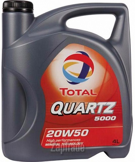 Купить моторное масло Total Quartz 5000 Минеральное | Артикул 148594