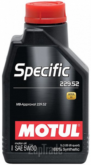 Купить моторное масло Motul Specific MB 229.52 Синтетическое | Артикул 104844