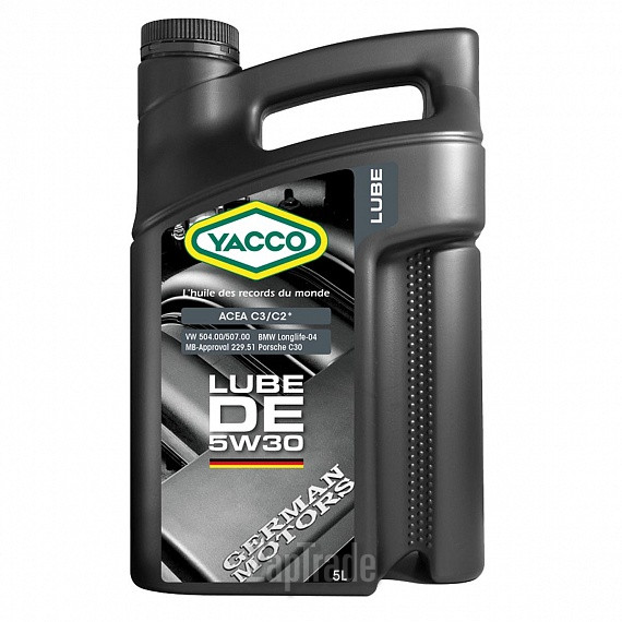 Купить моторное масло Yacco Lube DE Синтетическое | Артикул 305822