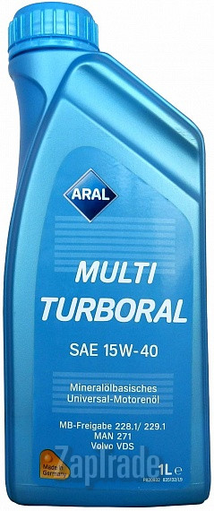 Купить моторное масло Aral MultiTurboral Минеральное | Артикул 11468