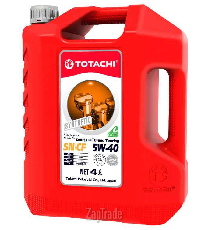 Купить моторное масло Totachi DENTO Grand Touring Synthetic Синтетическое | Артикул 4589904528101