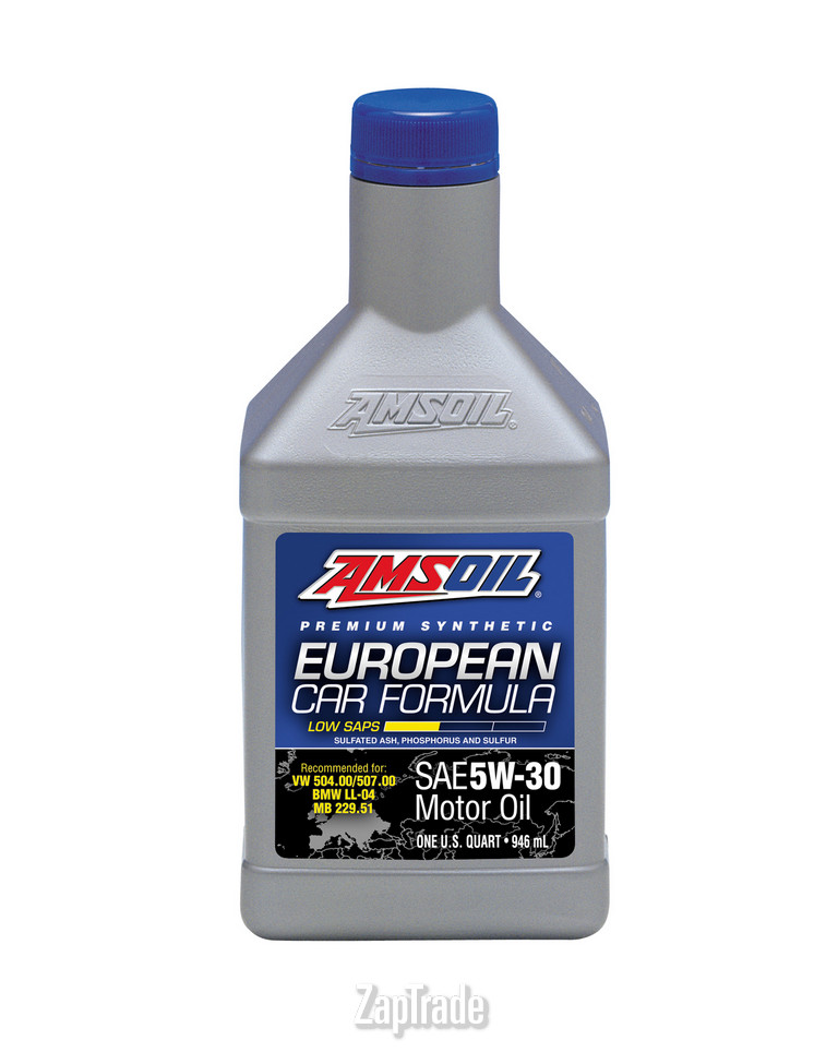 Купить моторное масло Amsoil European Car Formula Low-SAPS Synthetic Motor Oil Синтетическое | Артикул AELQT