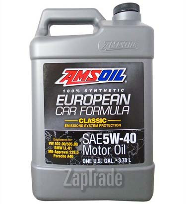 Купить моторное масло Amsoil European Car Formula Full-SAPS Synthetic Motor Oil Синтетическое | Артикул EFM1G