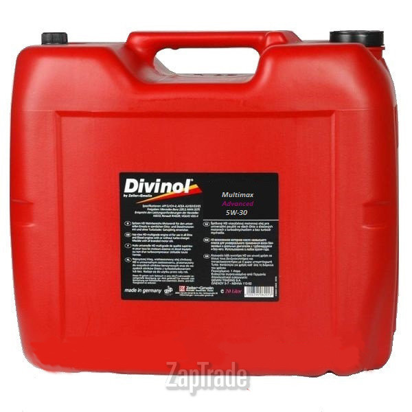 Купить моторное масло Divinol Multimax Advanced 5W30 Синтетическое | Артикул 49360-K030