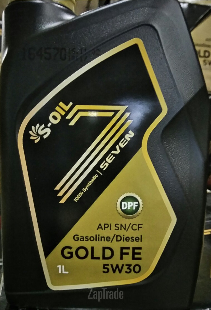 Купить моторное масло S-oil SEVEN GOLD FE Синтетическое | Артикул GOLD_FE_5W30_01